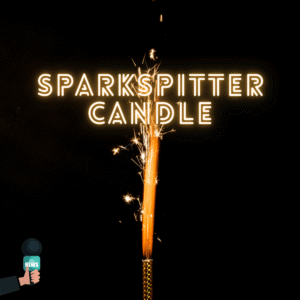sparkspitter candle
